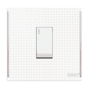 JW-11 Grace White 1 Switch Plate