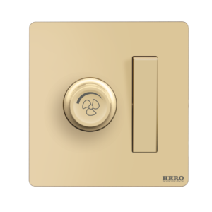 SG-206 Slender Gold 1 Switch + 1 Dimmer