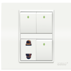 RS-03 Hero Royal 3 Switch + 1 Socket