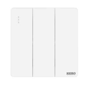 SW-803 Slender White 3 Switch Plate