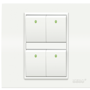 RS-44 Hero Royal 4 Switch Plate