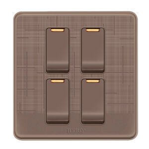 GK-44 Glory Koffee 4 Switch Plate