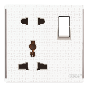 JW-10 Grace White Light Plug 10A Plate
