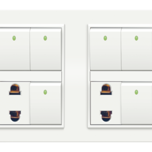 RS-06 Hero Royal 6 Switch + 2 Socket