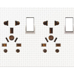 JW-52 Grace White Double 5in1 Plate