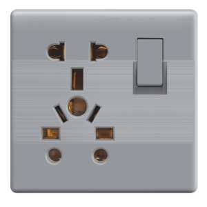 HJ-51 Slim Gray 5in1 Plate