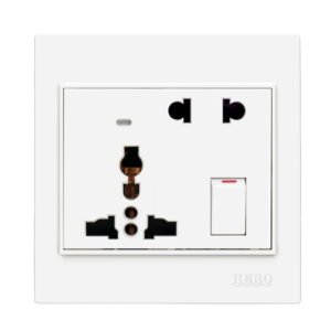 M-214 Light Plug with 2 Pin Socket