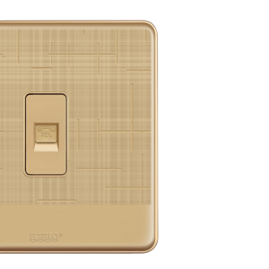 GG-24 Glory Gold Telephone Socket Plate