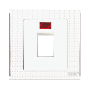 JW-53 Grace White Main Switch 45A Plate