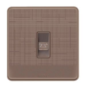 GK-24 Glory Koffee Telephone Socket Plate